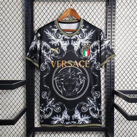 maglia versace scritta dietro|Maglia Versace .